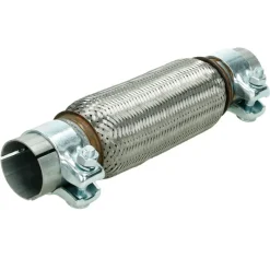 Flexrohr Edelstahl 50 x 200 mm mit Schellen-ECD Germany New