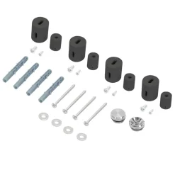 Halterung für Designheizkörper Anthrazit für gerade Modelle LuxeBath-ECD Germany Sale