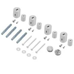 Halterung für Designheizkörper Chrom für gerade Modelle LuxeBath-ECD Germany Online