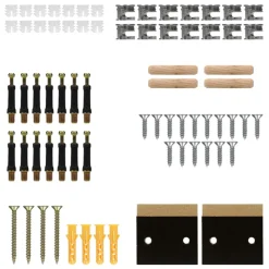 Heizkörperverkleidung 78x19x82 cm Landhaus Schwarz aus MDF-ECD Germany New