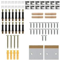 Heizkörperverkleidung 112x19x82 cm Raute Weiß aus MDF-ECD Germany Hot