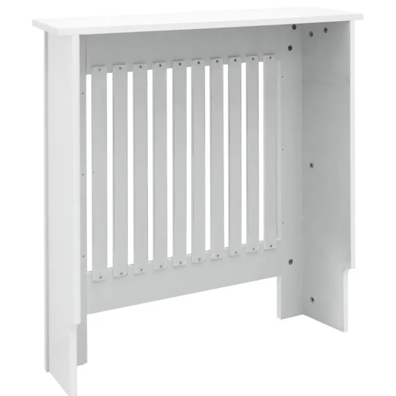 Heizkörperverkleidung 78x19x82 cm Weiß aus MDF-ECD Germany New