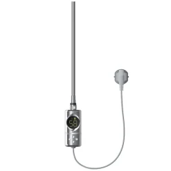 Heizstab 300W Chrome mit Thermostat und LCD Bildschirm LuxeBath-ECD Germany New