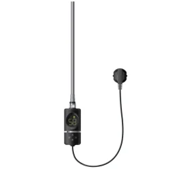 Heizstab 300W Schwarz mit Thermostat und LCD Bildschirm LuxeBath-ECD Germany Online
