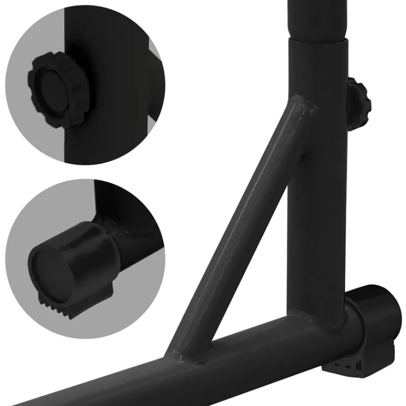 Hängesessel mit Gestell und Kissen Blau/Grün aus Baumwolle belastbar bis 120 kg-ECD Germany Outlet