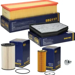 Inspektionspaket Audi A3 Seat Leon Skoda Octavia VW Touran uvm.-ECD Germany Best