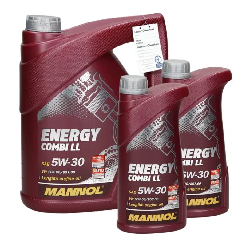 Inspektionspaket BMW 3, BMW X5, BMW Z4 Roadster mit Energy Combi 5W-30 7 l-ECD Germany