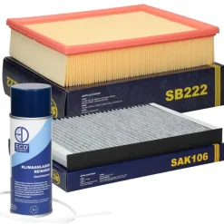 Inspektionspaket mit Klimaanlagenreiniger Skoda Superb (3U4) VW Passat (3B)-ECD Germany Discount