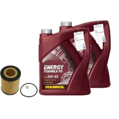 Inspektionspaket mit 10L Mannol Energy Formula PD 5W-40 BMW 3er (E36) Z3 (E36) Volvo V70-ECD Germany Online