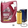 Inspektionspaket mit 5L Mannol Formula PD 5W-40 VAG-ECD Germany Sale