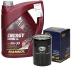 Inspektionspaket mit 5L Mannol Energy 5W-30 Ford Escort V VW Transporter T3-ECD Germany Hot