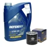 Inspektionspaket mit 5L Mannol Defender 10W40 Hyundai i30 Kia Sorento-ECD Germany Online