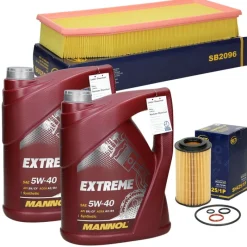 Inspektionspaket mit Mannol Extreme 5W-40 10L, Mercedes Benz C-Klasse-ECD Germany