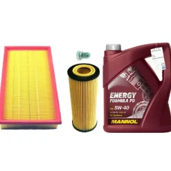 Inspektionspaket mit Mannol Energy Formula PD 5W-40 5L VAG-ECD Germany Discount
