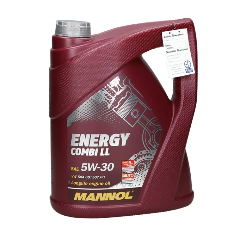 Inspektionspaket VAG mit Energy Combi 5W-30 5 l-ECD Germany New