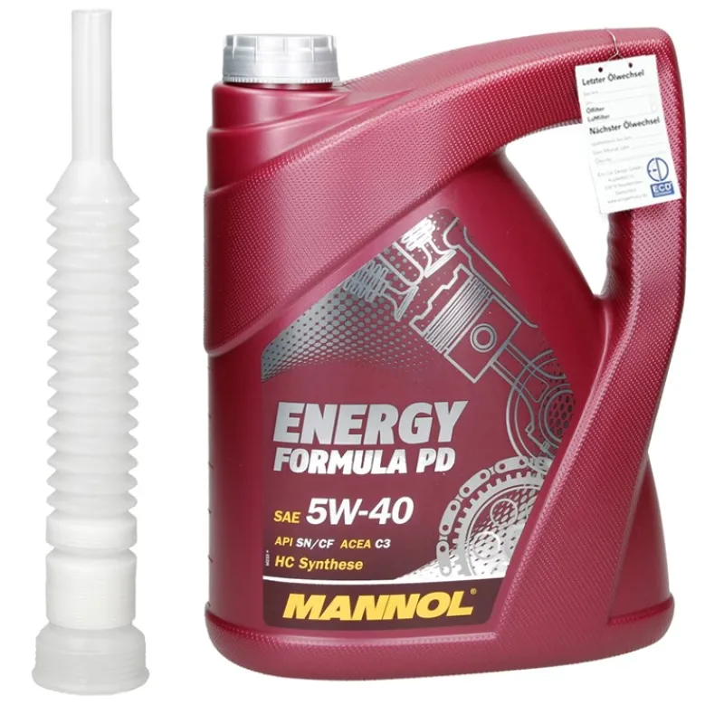 5L Mannol Energy Formula PD SAE 5W-40-ECD Germany New