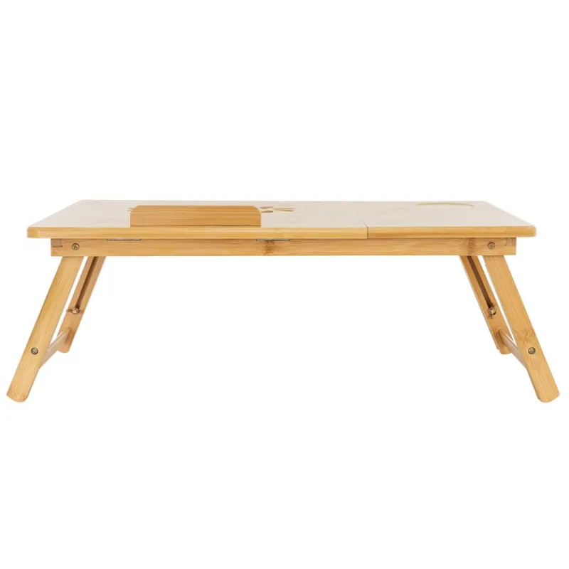 Laptoptisch klappbar Braun aus Holz ML-Design-ECD Germany New