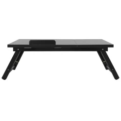 Laptoptisch klappbar Schwarz aus Holz ML-Design-ECD Germany Clearance