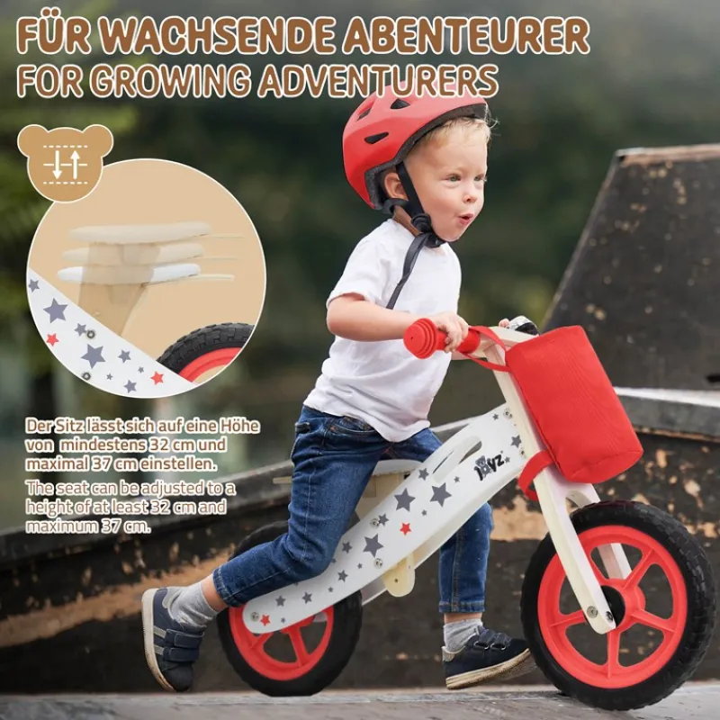 Laufrad für Kinder ab 2 Jahren Rot Joyz-ECD Germany