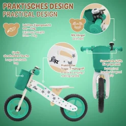 Laufrad für Kinder ab 2 Jahren Grün Joyz-ECD Germany Online