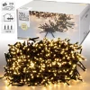 LED Büschel Lichterkette 14,5 m mit 2016 LEDs Warmweiß IP44-ECD Germany Clearance