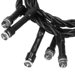 LED Cluster Lichterkette 39m, 3000 LEDs Kaltweiß, mit Timer und 8 Leuchtmodi, IP44 Innen/Außen-ECD Germany Hot