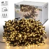 LED Cluster Lichterkette 22 m mit 3000 LEDs Warmweiß IP44-ECD Germany Sale