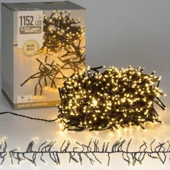 LED Clusterlichterkette 8,5m warmweiß mit 1152 LEDs-ECD Germany