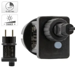 LED Clusterlichterkette 8,5m warmweiß mit 1152 LEDs-ECD Germany