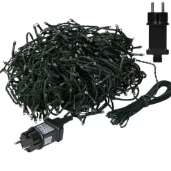 LED Lichterkette 18 m mit 240 LEDs Warmweiß IP44-ECD Germany Best