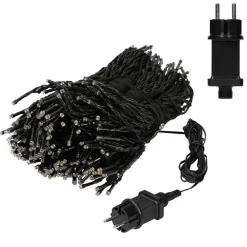 LED Lichterkette Fahnenmastbeleuchtung 8m mit 360 LEDs Warmweiß-ECD Germany Best