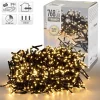 LED Lichterkette 5,5m warmweiß mit 768 LEDs-ECD Germany New