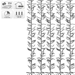 LED Lichterkette 5,5m warmweiß mit 768 LEDs-ECD Germany New