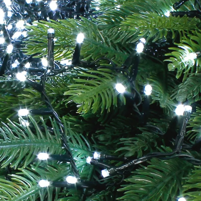 LED Lichterkette 24m weiß 1200 LED Birnen-ECD Germany Best