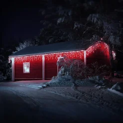 LED Lichtervorhang 12 m IP44 LED Birnen-ECD Germany Sale