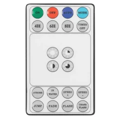 LED Lichtervorhang 6 m mit 240 LEDs Warmweiß IP44 Timer-ECD Germany Sale