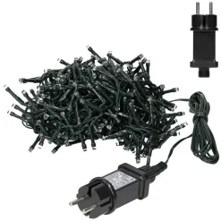 LED Lichtvorhang 6m Warmweiß mit 180 LEDs aus PVC-ECD Germany Online