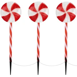 LED Lolly Lichterkette Weihnachtslichterkette wasserdicht mit Timer und verschiedenen Leuchtmodis-ECD Germany Hot