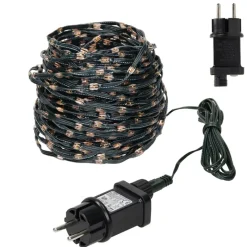 LED Micro Cluster Lichterkette 24 m mit 800 warmweißen LEDs und 8 Funktionen-ECD Germany Sale