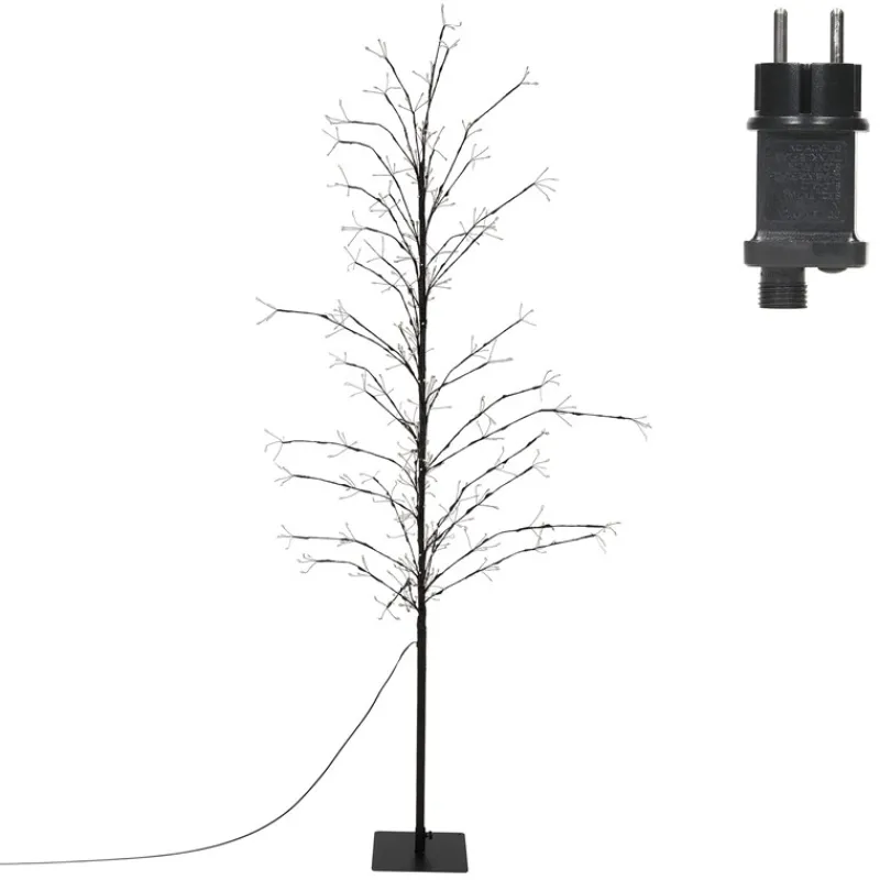 LED Weihnachtsdeko Baum 180 cm mit 480 warmweißen LEDs-ECD Germany Clearance