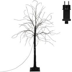 LED-Baum 120cm mit 480 warmweißen LEDs Künstlicher Weihnachtsbaum mit Lichterkette-ECD Germany Hot