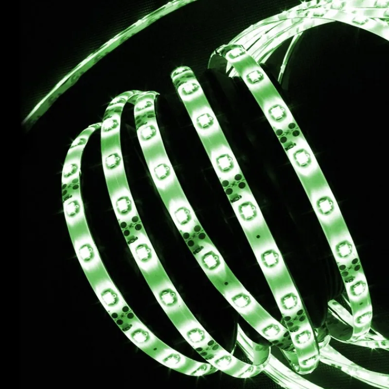 LED-Streifen 5 m Grün wasserfest - 60 LED pro Meter-ECD Germany Best