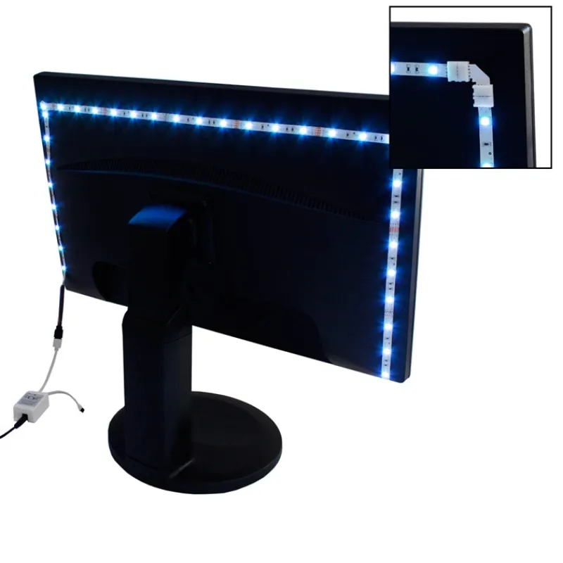 LED-Streifen 2 m RGB - 30 LED pro Meter-ECD Germany Online