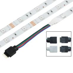 LED-Streifen 5 m RGB - 60 LED pro Meter-ECD Germany New
