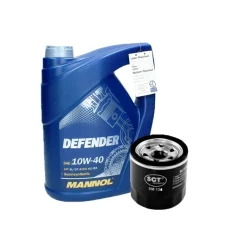 Ölfilter mit Mannol Defender 10W-40 Defender 5L Mazda 3 Nissan Qashqai-ECD Germany Outlet