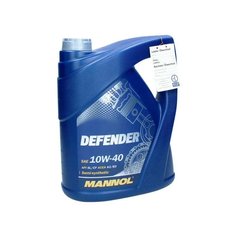 Ölfilter mit Mannol Defender 10W-40 5L Nissan Micra-ECD Germany Sale