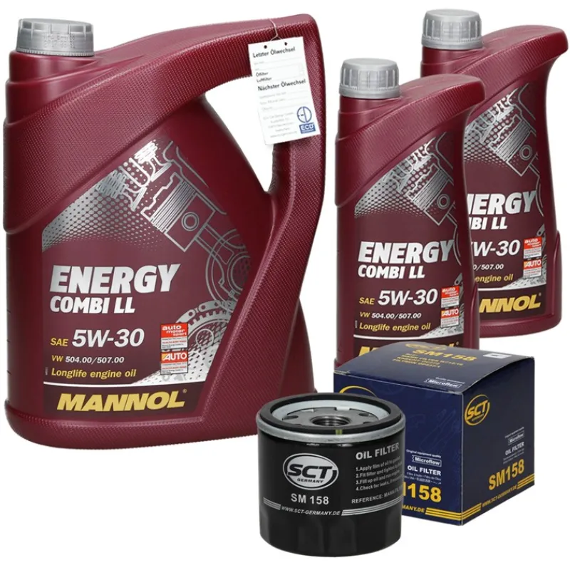 Ölfilter mit Mannol Energy Combi LL 5W-30 7L, Renault Kangoo, Mercedes Benz A-Klasse (W176)-ECD Germany Sale
