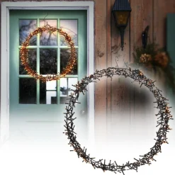 Lichterkranz 400 LEDs Warmweiß Ø48cm IP44-ECD Germany Sale