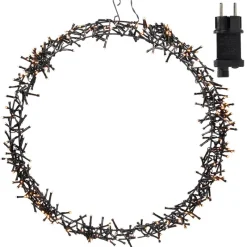 Lichterkranz 400 LEDs Warmweiß Ø48cm IP44-ECD Germany Sale