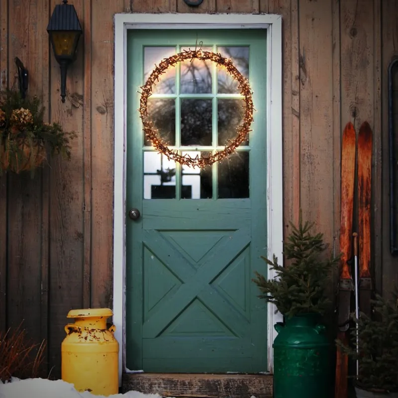 Lichterkranz 500 LEDs Warmweiß Ø 58cm IP44-ECD Germany Best